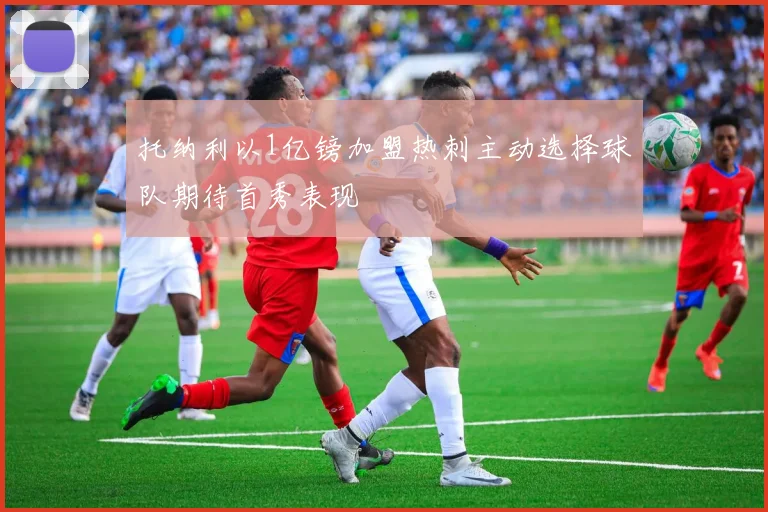 托纳利以1亿镑加盟热刺主动选择球队期待首秀表现